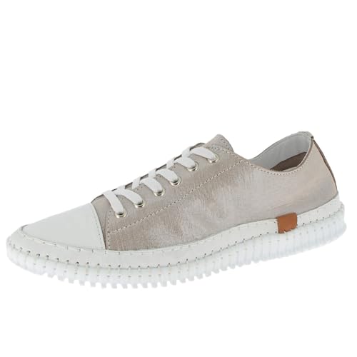 Charlotte of Sweden Damen Sneaker, Platin, 40 EU von Charlotte of Sweden