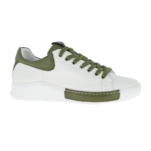 Charlotte of Sweden Damen Sneaker, weiß/Oliv, 37 EU von Charlotte of Sweden