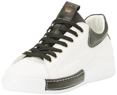 Charlotte of Sweden Damen Sneaker, weiß/schwarz, 37 EU von Charlotte of Sweden