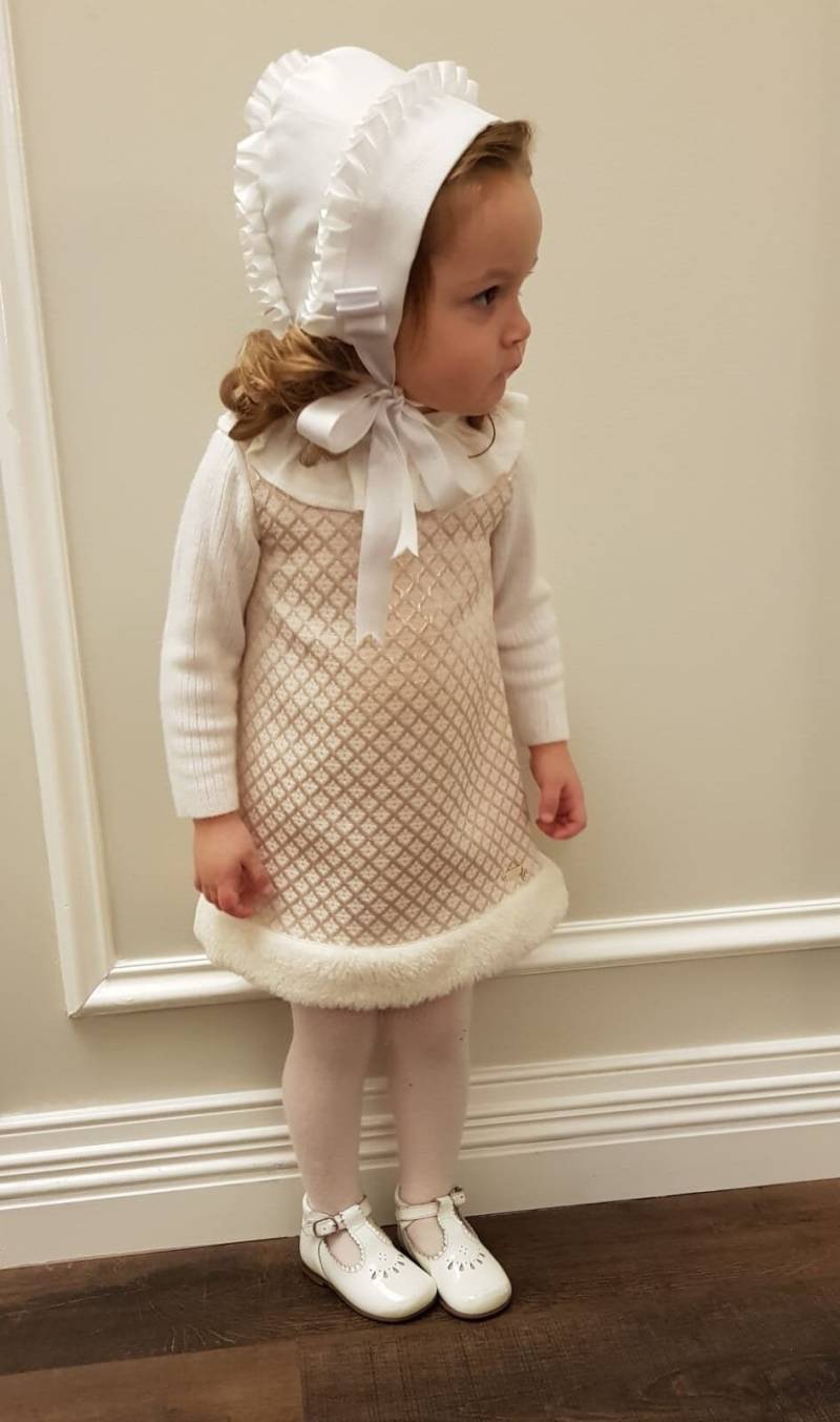 Leinen Doppelt Frill Bonnet - 3 Bis 36 Monate Made To Order Roberta Mit 2 Plissee Ribbon Rüschen Schwarz, Marine, Creme, Weiss Oder Personalisierbar von CharlottesDrawer