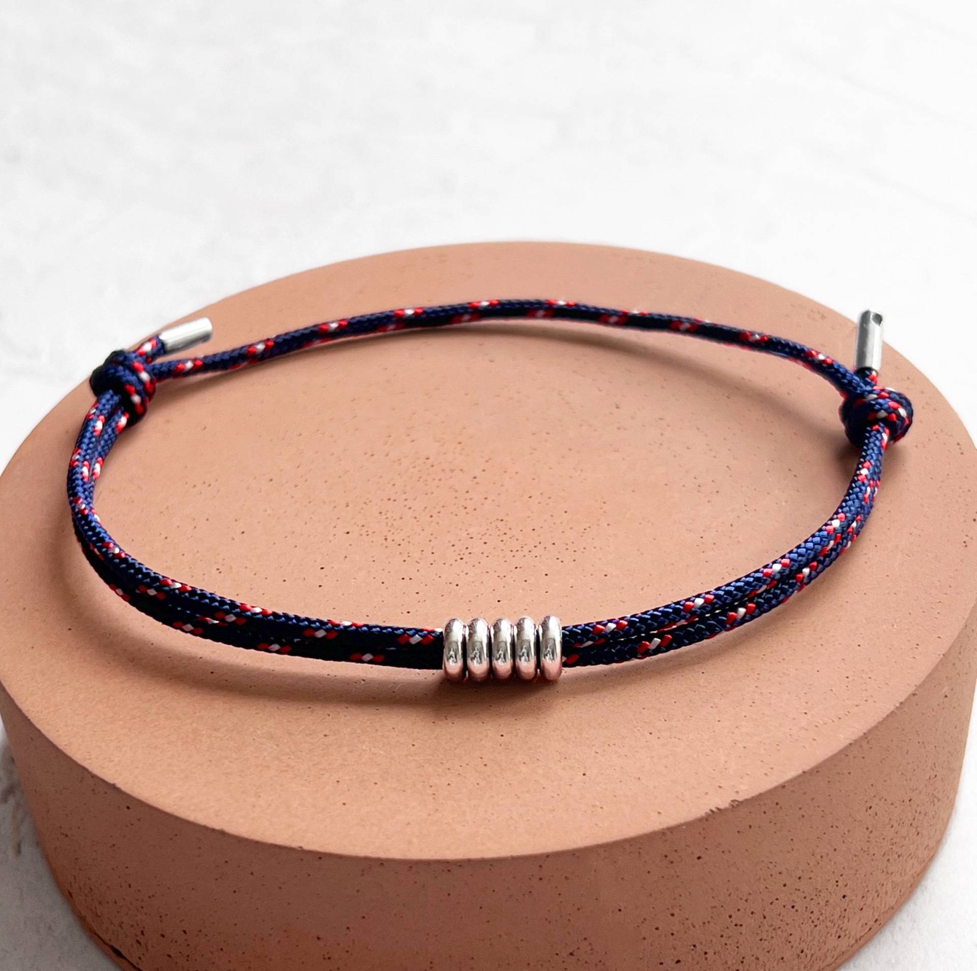 20Er | 30Er 40Er 50Er 60. Geburtstag Geschenk Für Männer, Meilenstein Armband, Dekaden Armband Aus Paracord Und Edelstahl von CharlyBeeDesigns