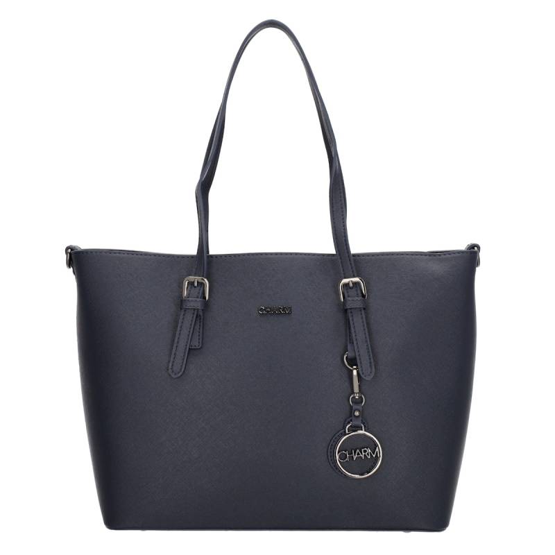 Charm London Birmingham shopper-Blue von Charm London