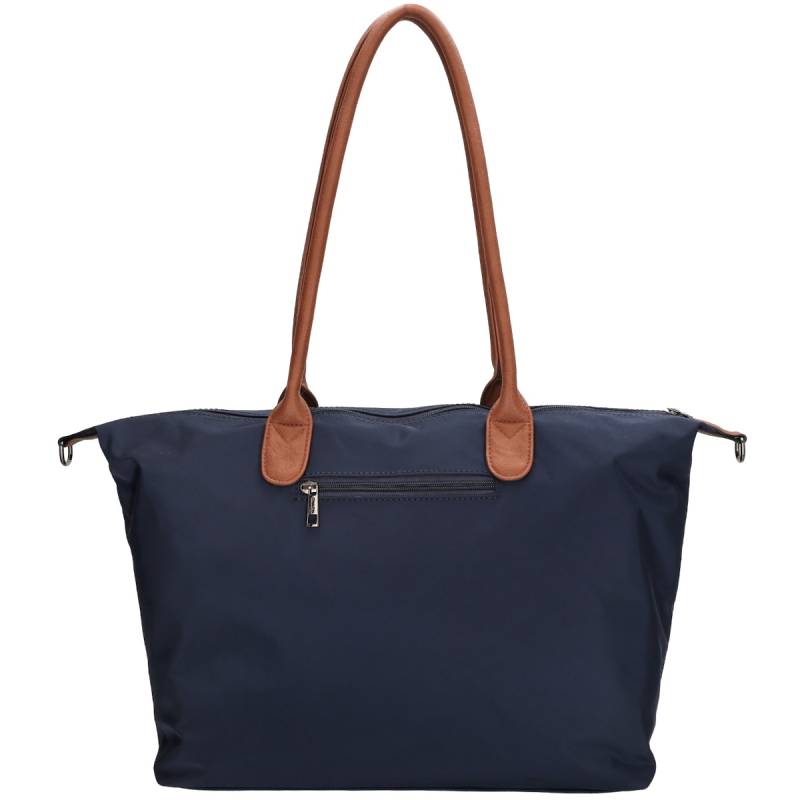 Charm London Buckingham shoulderbag 15,6 inch-Blue von Charm London