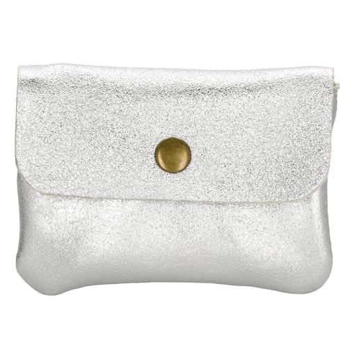 Charm London Elisa Damen Portemonnaie - Kompaktes Design, Echtleder oder Kunstleder, Viele Farben & Prints, Reißverschluss Hauptfach, Abnehmbarer Schultergurt von Charm London