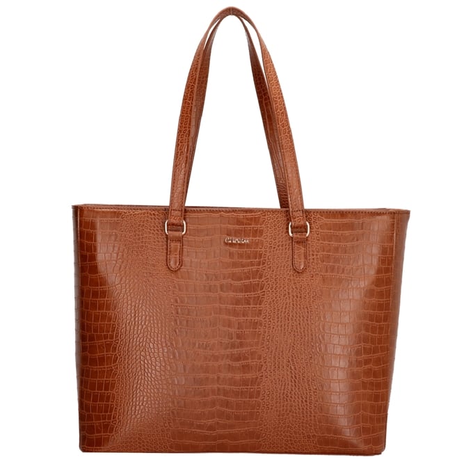 Charm London Midwood Shopper 15,6"-Cognac von Charm London