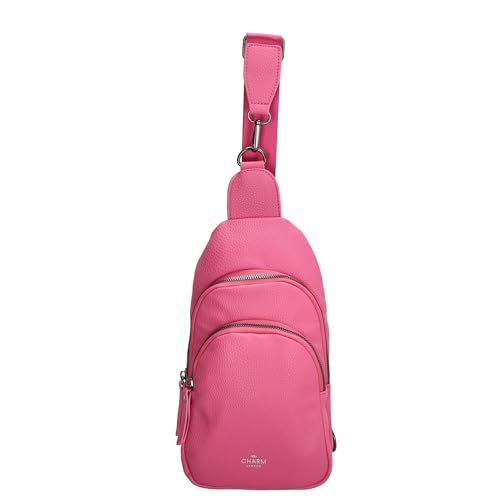 Charm London Umhängetasche Damen, Verstellbarer Schulterriemen, Reißverschlussfächer, Modisches Design von Charm London