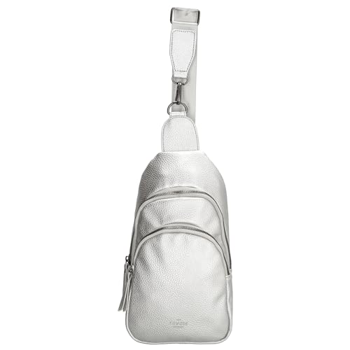 Charm London Umhängetasche Damen, Verstellbarer Schulterriemen, Reißverschlussfächer, Modisches Design von Charm London