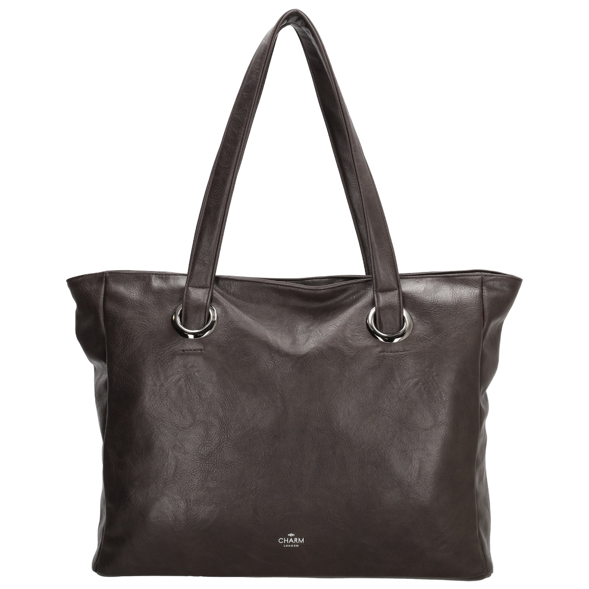 Charm london liberty laptoptas 17,3 inch-Dark Brown von Charm London