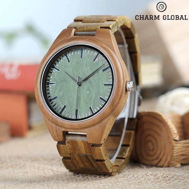 Herrenuhr, Holzuhr, Personalisierte Uhr, Gravierte Trauzeugen Geschenk Für Trauzeugen, Papa, Mann Geschenke Herrenuhr, Holzuhr, Personalisierte Uhr, Gravierte Trauzeugen Geschenk Für Trauzeugen, Papa, Mann Geschenke von CharmGlobal