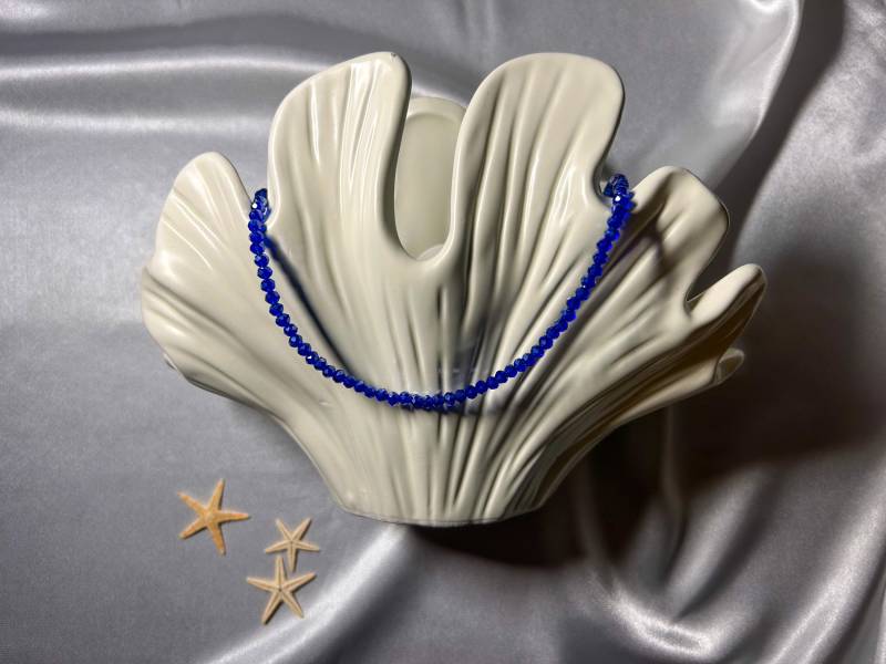 Abgeschrägte Perlen Chocker Halskette von CharmHandmadeStudio