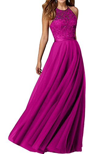 Charmant Damen Damen Wunderschoen Bodenlang Brautjungfernkleider Abendkleider Partykleider Lang Neu-38 Fuchsia-Lang Charmant Damen Damen Wunderschoen Bodenlang Brautjungfernkleider Abendkleider Partykleider Lang Neu-38 Fuchsia-Lang von Charmant Damen