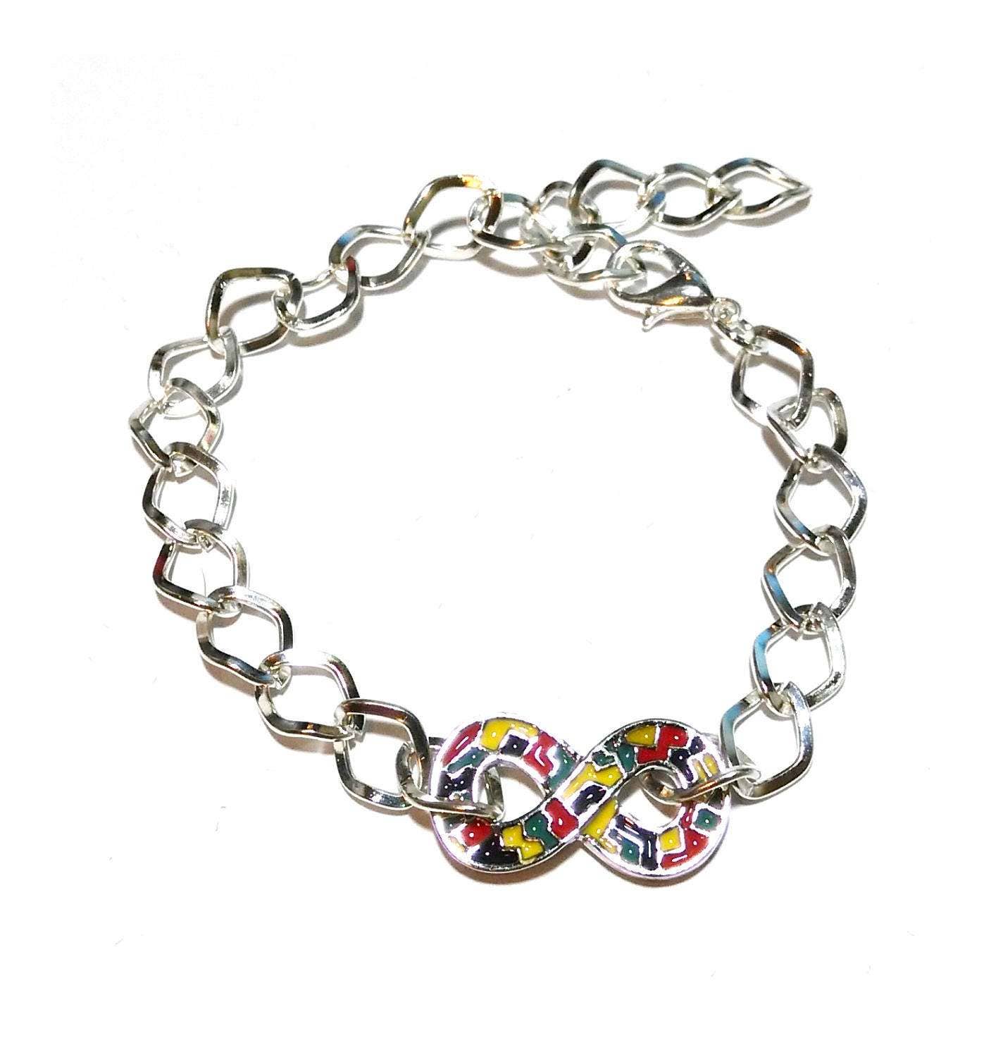 Autismus-Armband, Autismus-Bewusstseins-Schmuck, Unendlichkeitsarmband, Autismus-Mutter-Geschenk, Autismus-Geschenk, Geschenk Für Mama Autismus-Armband, Autismus-Bewusstseins-Schmuck, Unendlichkeitsarmband, Autismus-Mutter-Geschenk, Autismus-Geschenk, Geschenk Für Mama von CharmedByDragons