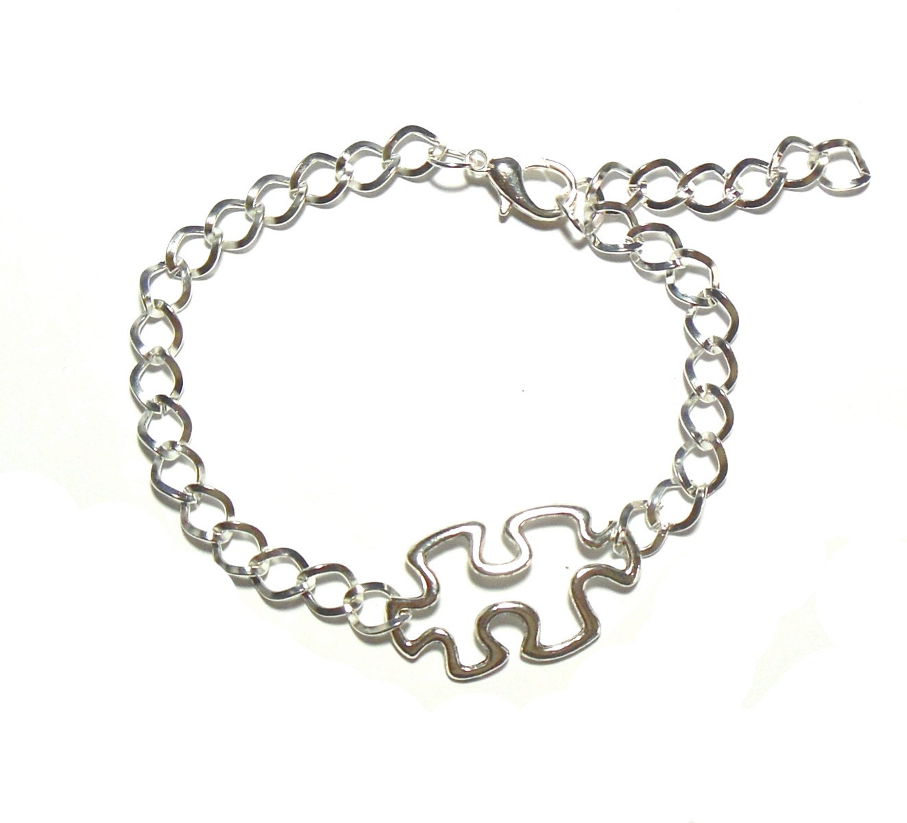 Autismus Armband, Bewusstsein Schmuck, Puzzleteil Bettelarmband, Geschenk, Valentinstag Lehrer Geschenk Autismus Armband, Bewusstsein Schmuck, Puzzleteil Bettelarmband, Geschenk, Valentinstag Lehrer Geschenk von CharmedByDragons