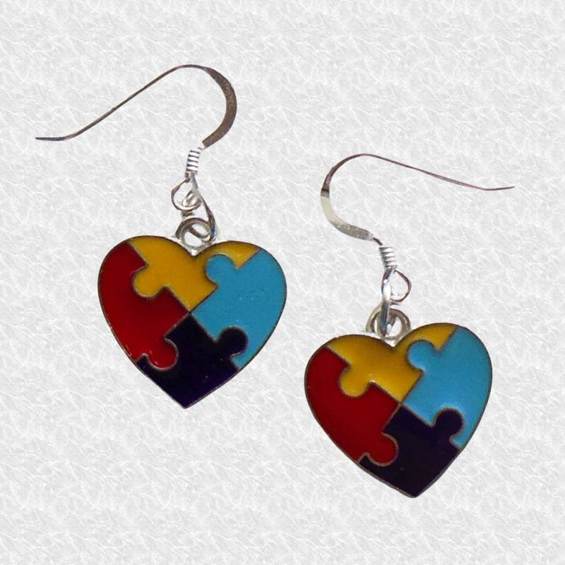 Autismus-Ohrringe, Autismus-Bewusstseins-Schmuck, Puzzle-stück-Schmuck, Puzzle-Ohrringe, Autismus-Bewusstseinsgeschenk, Geschenk Für Mama Autismus-Ohrringe, Autismus-Bewusstseins-Schmuck, Puzzle-stück-Schmuck, Puzzle-Ohrringe, Autismus-Bewusstseinsgeschenk, Geschenk Für Mama von CharmedByDragons