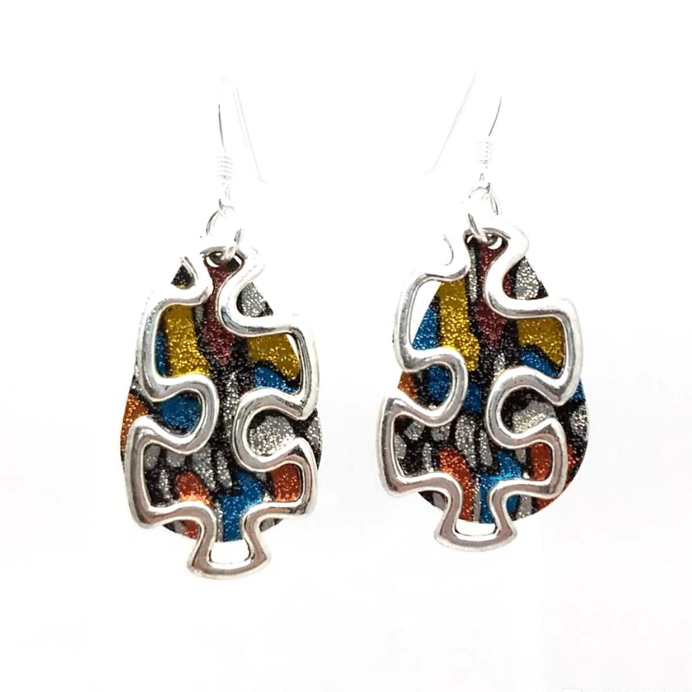 Autismus Ohrringe, Schmuck, Puzzleteil Geschenk, Bewusstsein, Geschenk Für Mutter, Lehrer Handgemachte Ohrringe Autismus Ohrringe, Schmuck, Puzzleteil Geschenk, Bewusstsein, Geschenk Für Mutter, Lehrer Handgemachte Ohrringe von CharmedByDragons