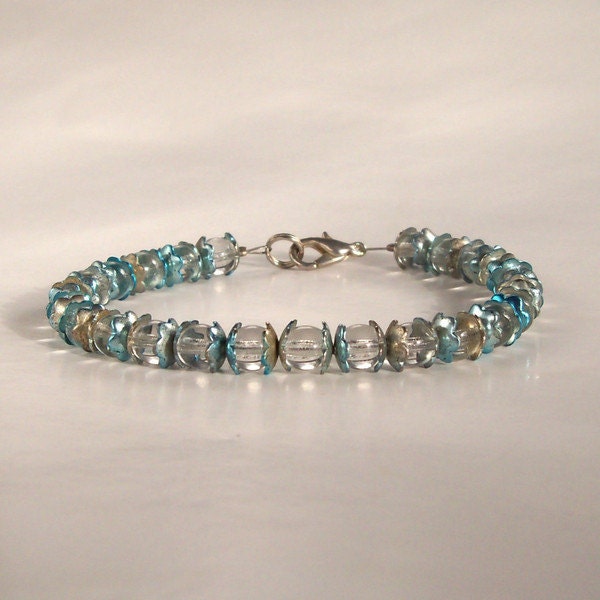 Aqua Und Klares Armband Aqua Und Klares Armband von CharmedGifts