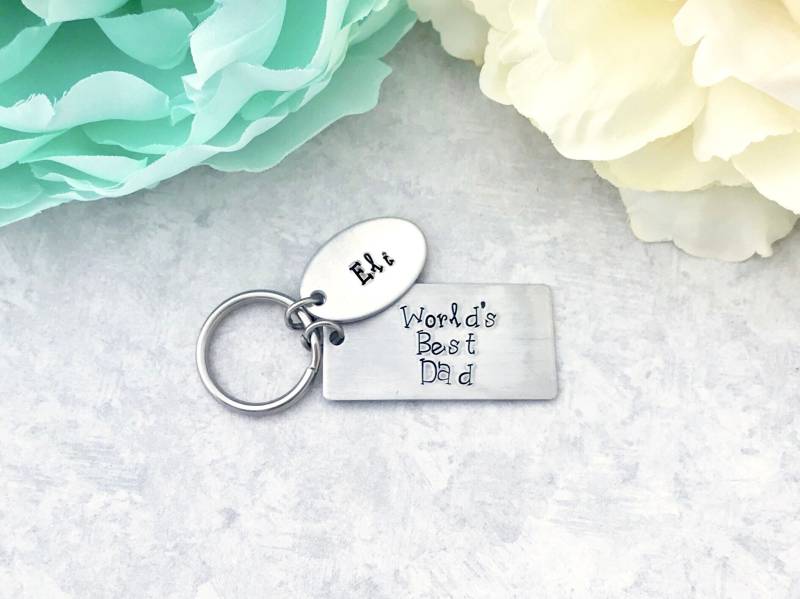 Erste Vatertag - Welten Beste Papa Väter Tag Geschenk Für Personalisierte von CharmedMetals