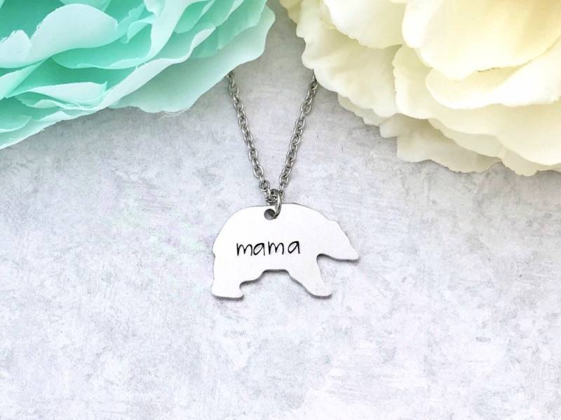 Mama Bär Halskette von CharmedMetals