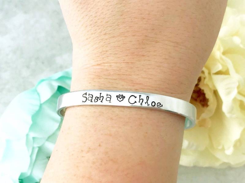 Personalisierte Hund Armband von CharmedMetals