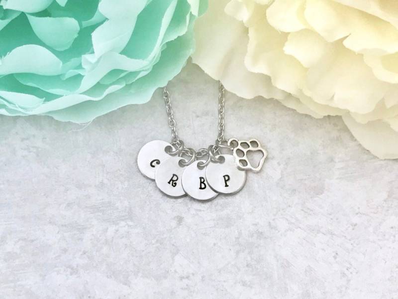 Personalisierte Hunde Mama Halskette von CharmedMetals