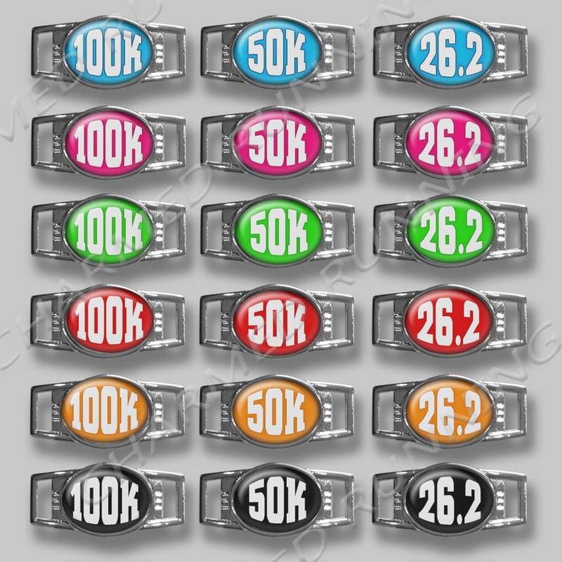 Marathon Half Ultra 100K 50K 10K Distanz Läufer Schuhkette Lauf Charm Laufen Geschenke Für von CharmedRunning