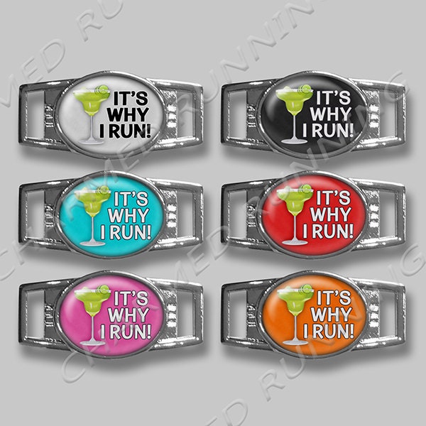 Margaritas It Es Why I Run Margarita Tequilla For Runner Shoelace Running Charm Gifts For Runners von CharmedRunning
