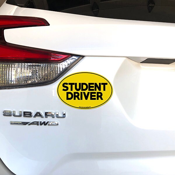 studentenfahrer Auto Magnet Laufgeschenke Für Läufer von CharmedRunning