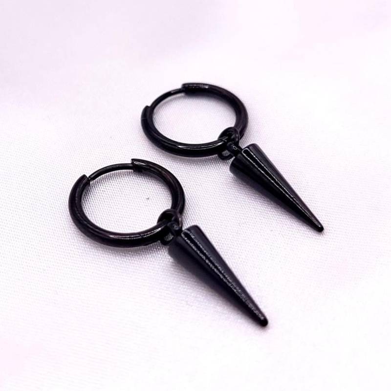 Bts Jungkook Inspiriert Spike Hoop Ohrring, Hypoallergen, Clip-On-Option Verfügbar von CharmingLittleFox