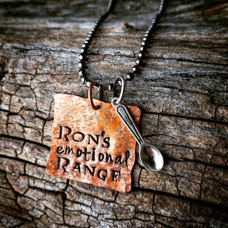 Hp Halskette; Rons Emotionale Reichweite; Teelöffel Hp Halskette; Rons Emotionale Reichweite; Teelöffel von CharmingSarabella