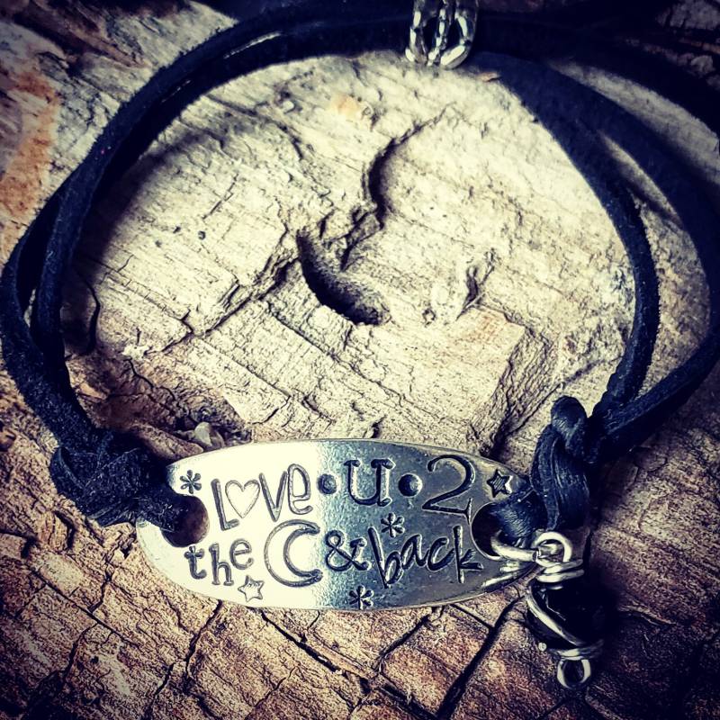 Liebe Dich Zum Mond Und Zurück Armband von CharmingSarabella