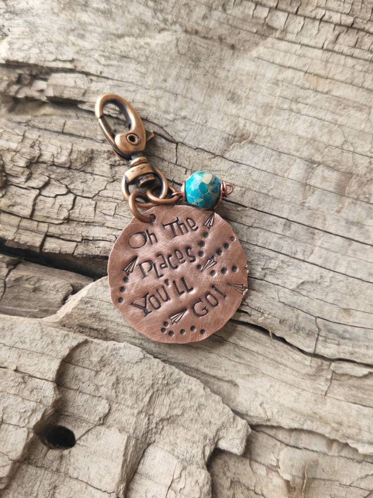 Oh The Places You'll Go Schlüsselanhänger von CharmingSarabella