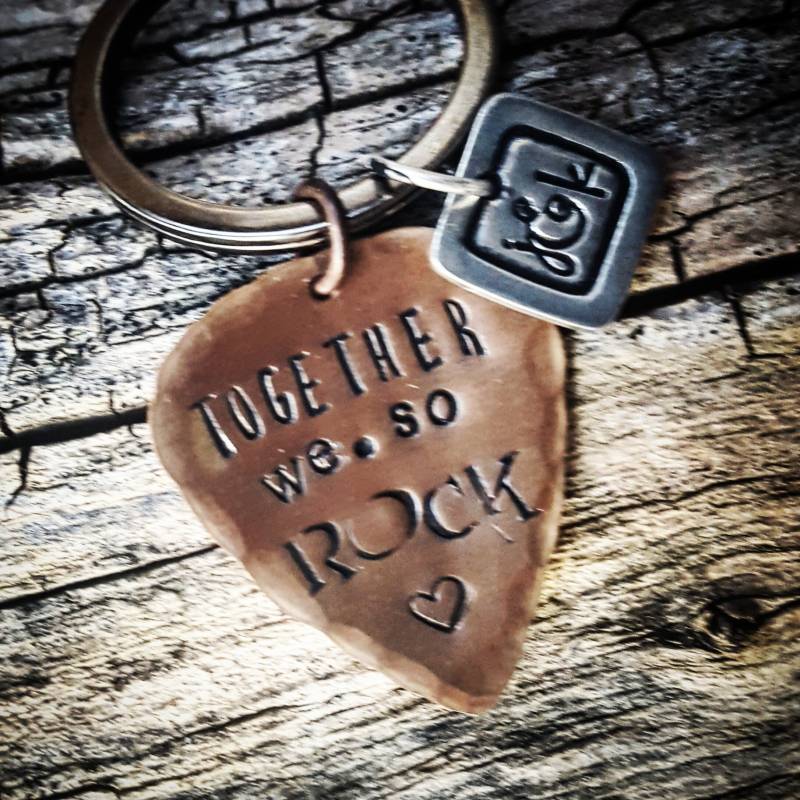 Paare Schlüsselanhänger, Zusammen Wir Also Rock Paare Schlüsselanhänger, Zusammen Wir Also Rock von CharmingSarabella