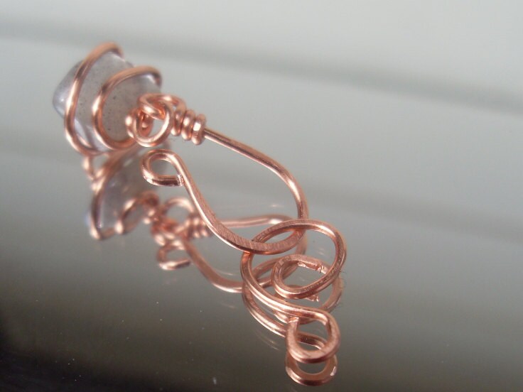 Hand Geschmiedet Labradorit Verschluss Set - Kupfer von CharminglyLovely