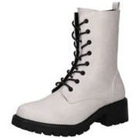 Charmosa Schnür Boots Damen weiß|weiß|weiß|weiß|weiß|weiß|weiß von Charmosa