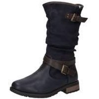 Charmosa Stiefelette Damen blau von Charmosa