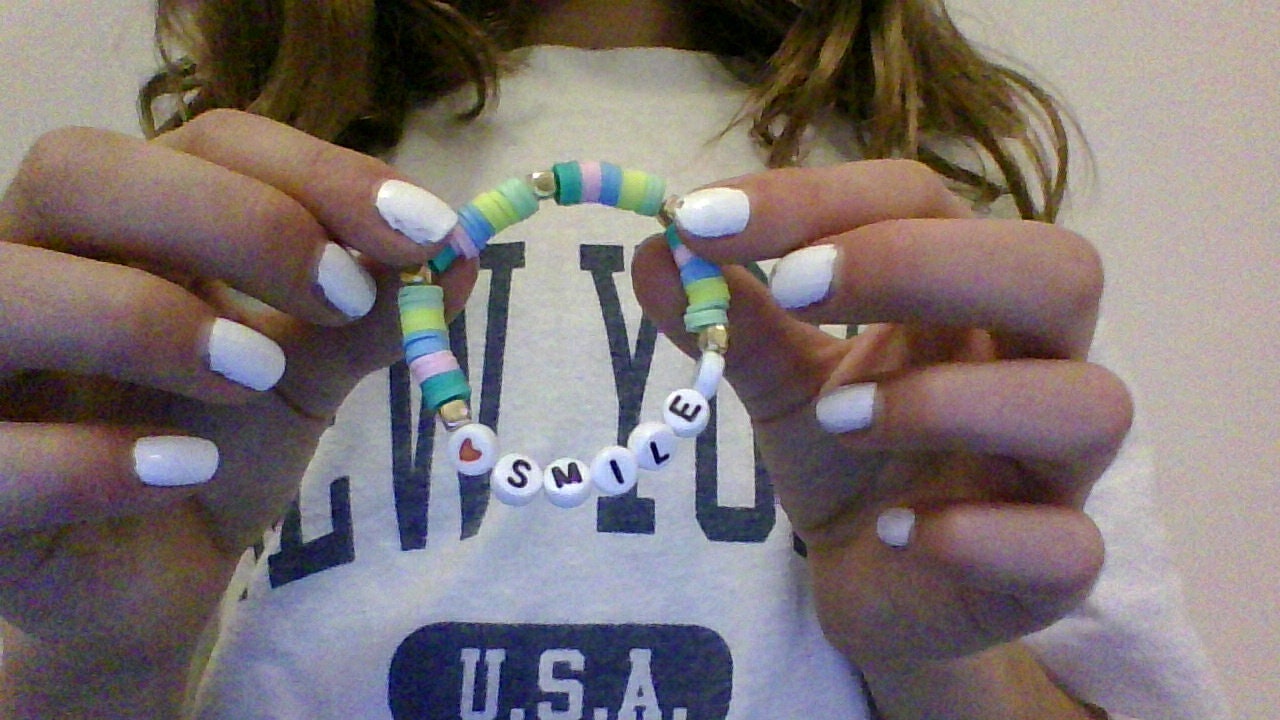 Kinder Regenbogen "Smile" Armband Kinder Regenbogen "Smile" Armband von CharmsByAandM