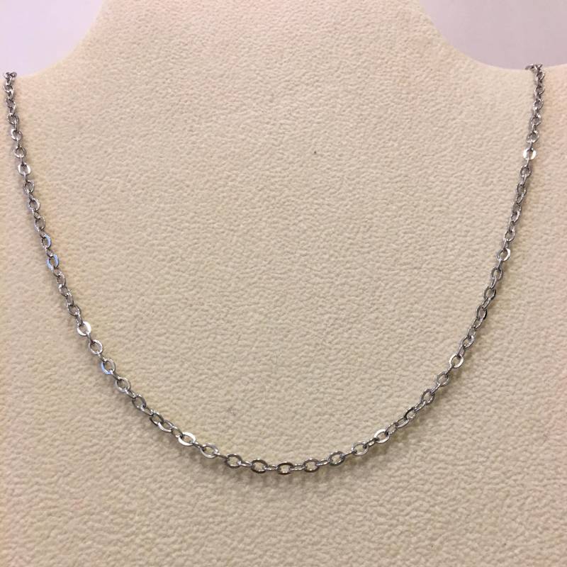 2, 5 Mm Edelstahl-Kettenkette Silber, Gold, Roségold | 16 Oder 18 Zoll von CharmsJC