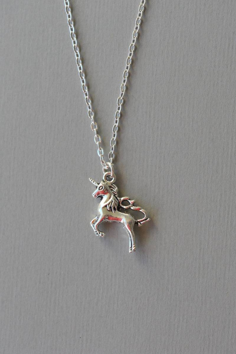 Einhorn Anhänger Sterling Silber Fantasy Schmuck von CharmstoreCo