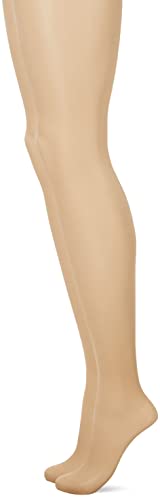 Charnos Damen 10 Denier glänzende Tight Strumpfhose, 10 DEN, champagnerfarben, 36 von Charnos