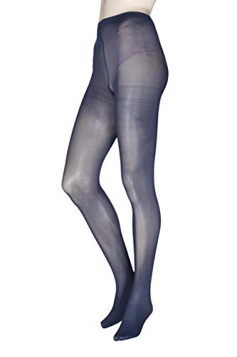 Charnos Damen 2pp 40 Denier Tight Strumpfhose, Navy, M/L von Charnos