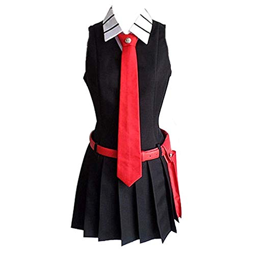 Charous Anime Akame ga Kill Cosplay Kostüm, Kleid ohne Ärmel für Frauen verwendet Halloween Weihnachten Karneval Thema Party Cosplay von Charous