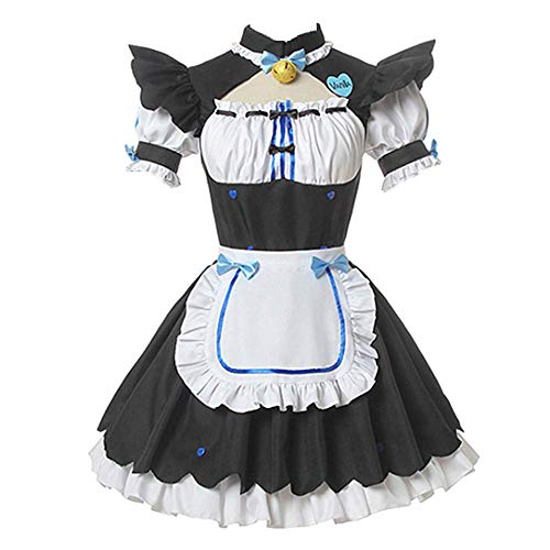 Charous Anime NEKOPARA Cosplay Kostüm, schöne Dienstmädchen Uniformen für Frauen Halloween Weihnachten Karneval Thema Party Cosplay Full Set verwendet von Charous