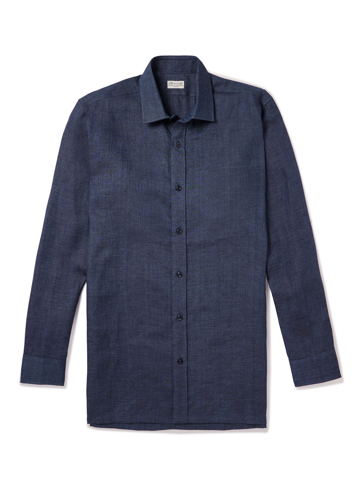Charvet - Linen Shirt - Men - Blue - EU 41 von Charvet