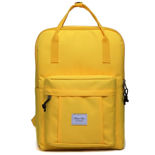 Rucksack Damen, ChaseChic Schulrucksack mit 15,6" Laptopfach, Modischer Reisetasche von Chase Chic