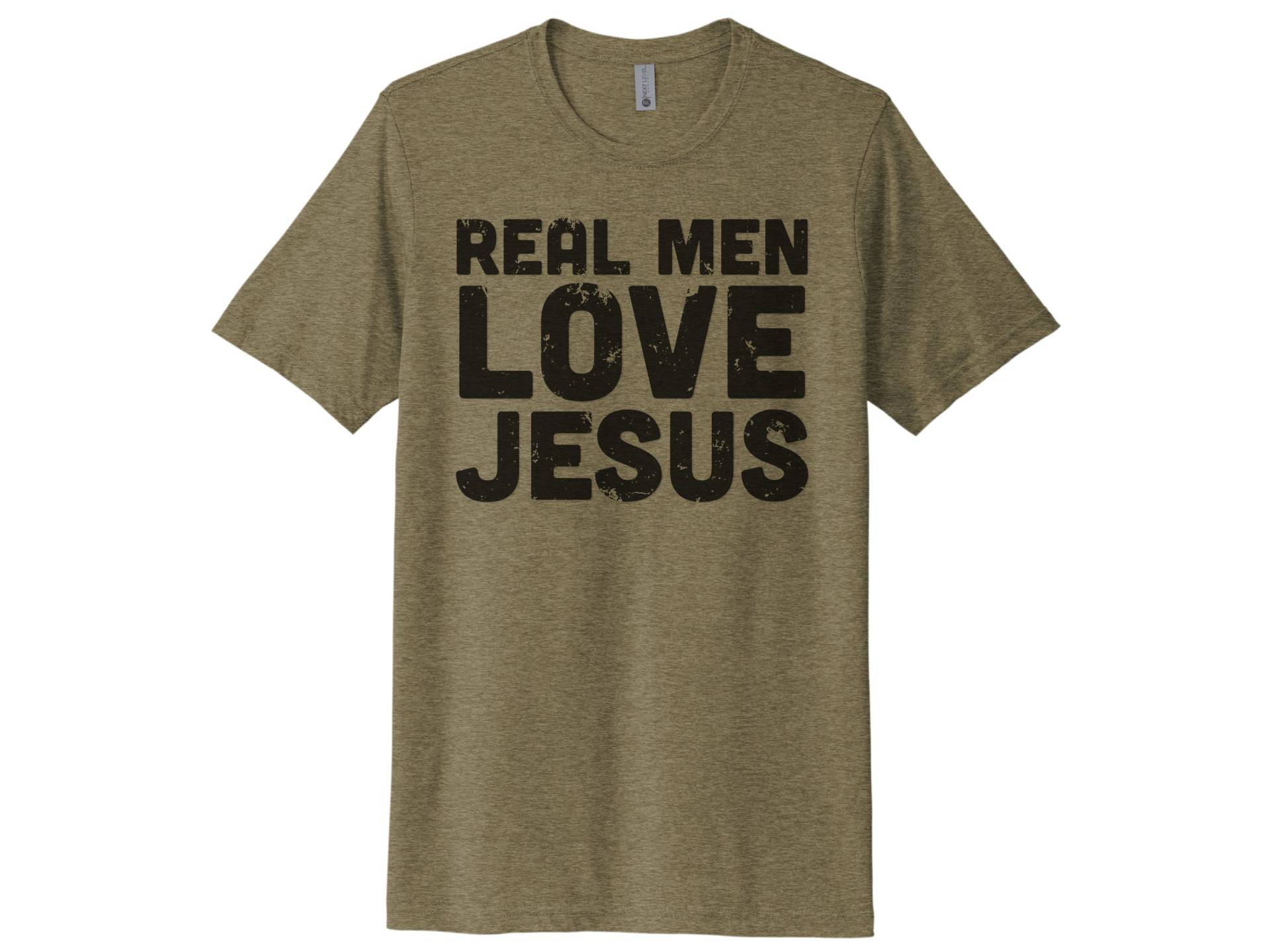 Echte Männer Lieben Jesus, Christliches Shirt, Religiöses T-Shirt, Sublimation T, Geschenk Für Ihn, Ich Liebe Göttliches Kleid, Weiches Bella von ChaseMeTees