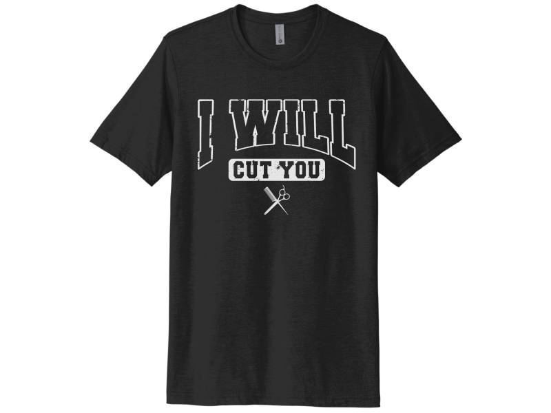 Friseur Shirt, Ich Werde Dich Schneiden, Kosmetikerin T-Shirt, Salon Tshirt, Damensalon T, Kleidung, Geschenk Für Friseur, Barber Shirt von ChaseMeTees