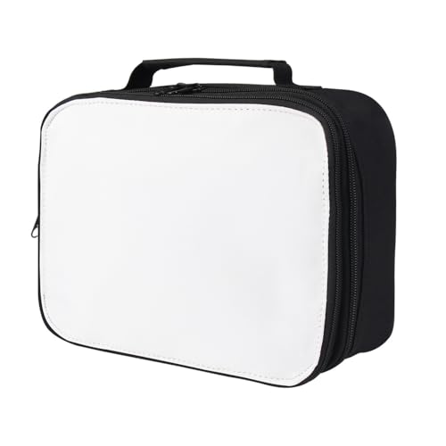 Chashaobo Personalisierbare leere Lunchtasche und Aufbewahrungstasche, Make-up-Kosmetik-Organizer, abnehmbare Frontplatte für einfache Wärmepresse, perfekt für selbstgemachte Geschenke, Arbeit, Schule Chashaobo Personalisierbare leere Lunchtasche und Aufbewahrungstasche, Make-up-Kosmetik-Organizer, abnehmbare Frontplatte für einfache Wärmepresse, perfekt für selbstgemachte Geschenke, Arbeit, Schule von Chashaobo