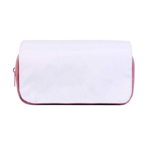 Personalisierbare Make-up-Tasche für Wärmeübertragung und Stickerei, blanko, weißer Stoff für Bastelarbeiten, Geschenke oder Business-Marken Personalisierbare Make-up-Tasche für Wärmeübertragung und Stickerei, blanko, weißer Stoff für Bastelarbeiten, Geschenke oder Business-Marken von Chashaobo