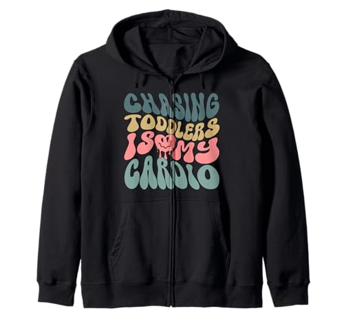 Ausdauertraining, Fitnessstudio, Fitness, Laufen, Kinder, Erwachsene, Eltern Kapuzenjacke Ausdauertraining, Fitnessstudio, Fitness, Laufen, Kinder, Erwachsene, Eltern Kapuzenjacke von Chasing Toddlers Is My Cardio Mother Kids