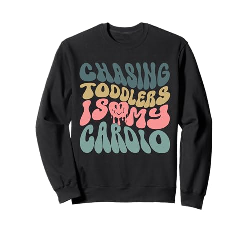 Ausdauertraining, Fitnessstudio, Fitness, Laufen, Kinder, Erwachsene, Eltern Sweatshirt Ausdauertraining, Fitnessstudio, Fitness, Laufen, Kinder, Erwachsene, Eltern Sweatshirt von Chasing Toddlers Is My Cardio Mother Kids